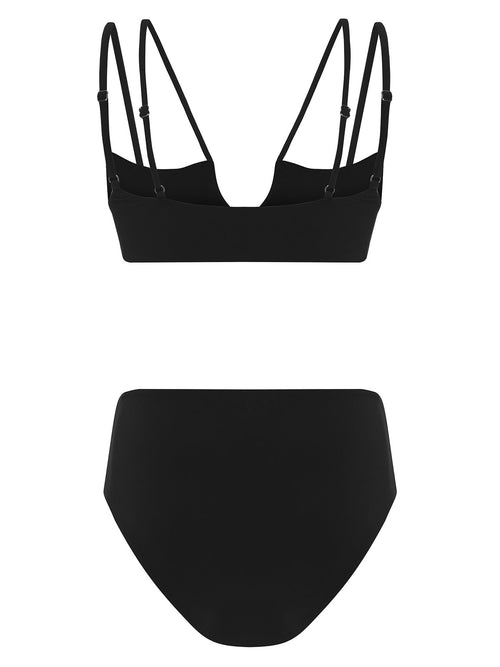 Coastline Bikini Set | Black