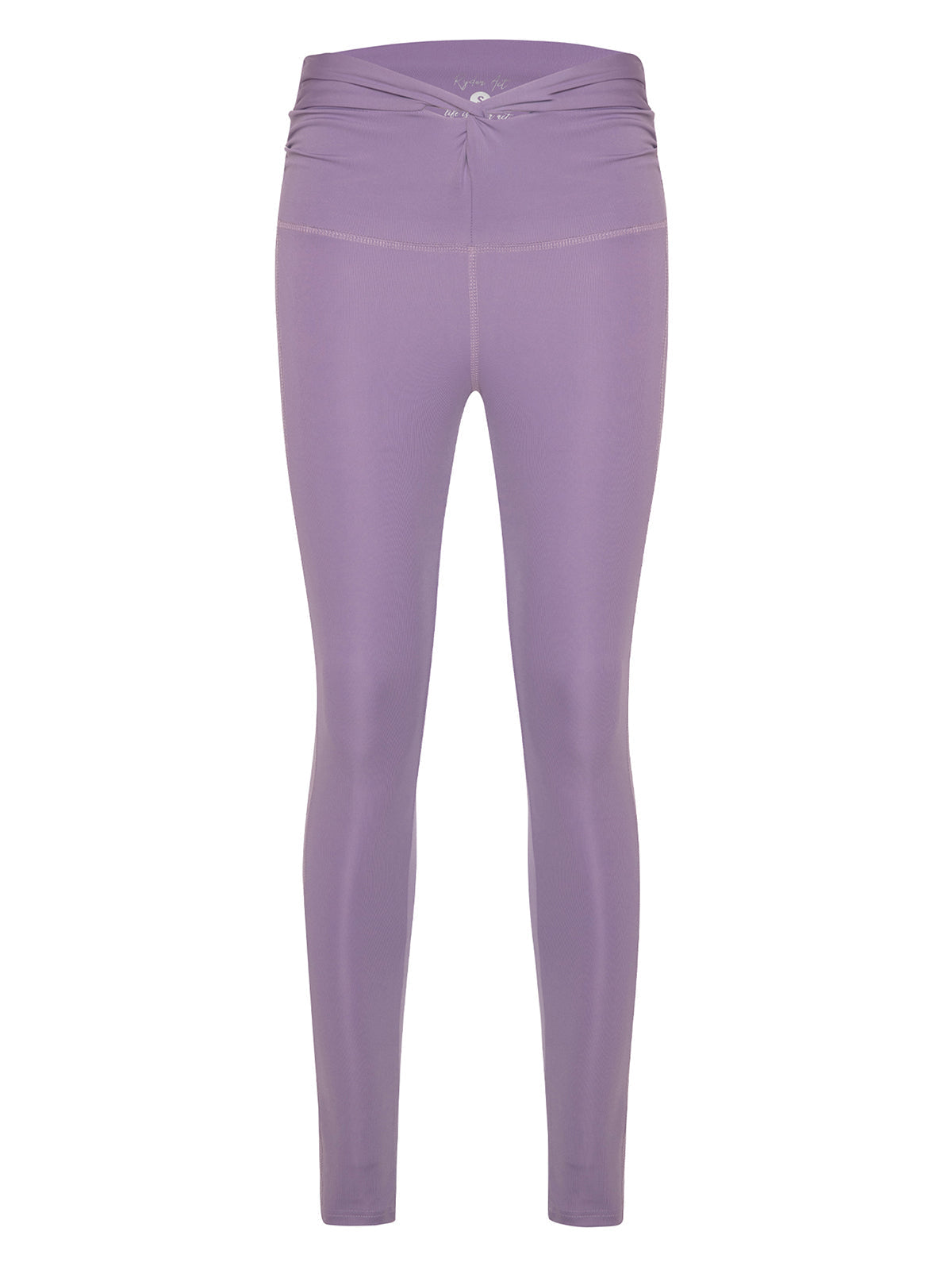 High Waist Workout Tight In Full Length | Lilac