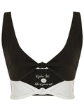 Simple Bw Sport Bra | Black