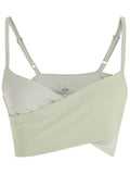 Cross Line Sports Bra | Green