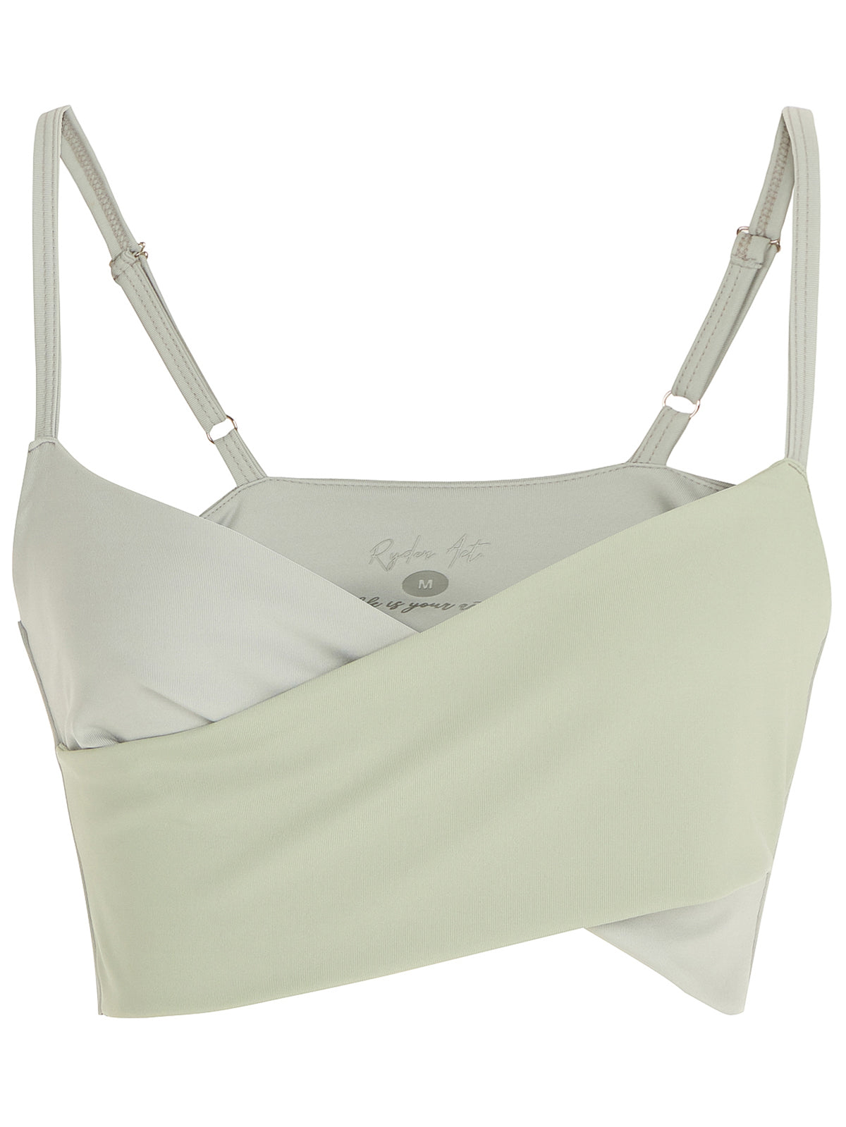 Cross Line Sports Bra | Green