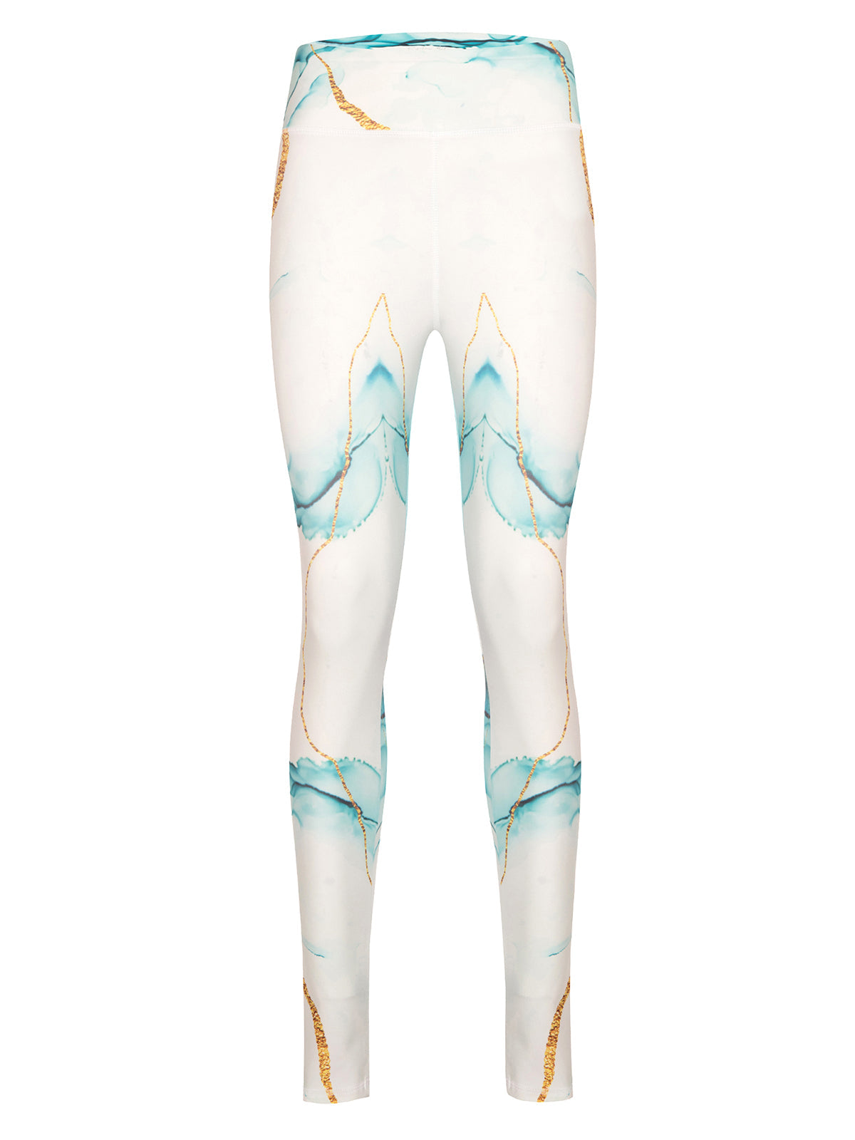 Endurance Printed Leggings | Multicolor - Green