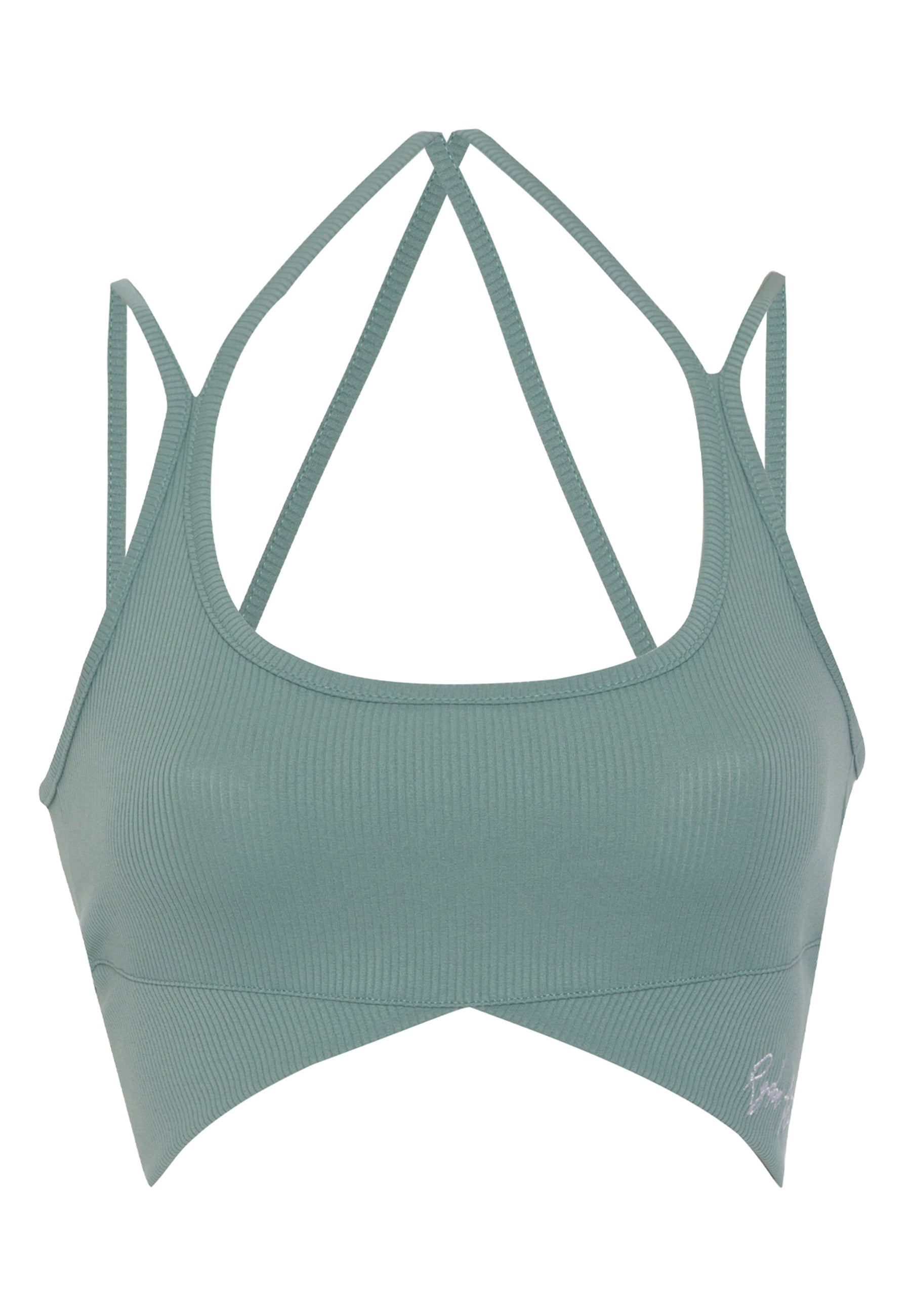 On The Rise Bra | Green