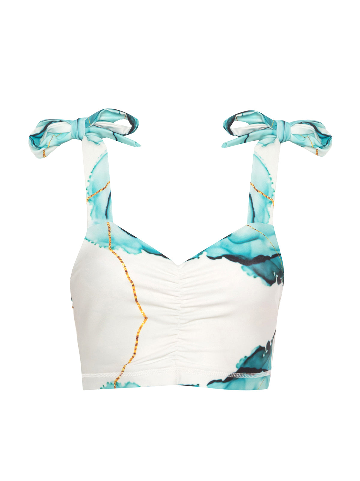 She'S Got Rhythm Crop Loly | Multicolor - Green