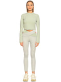 Custom Design Back Decollete Crop | Green