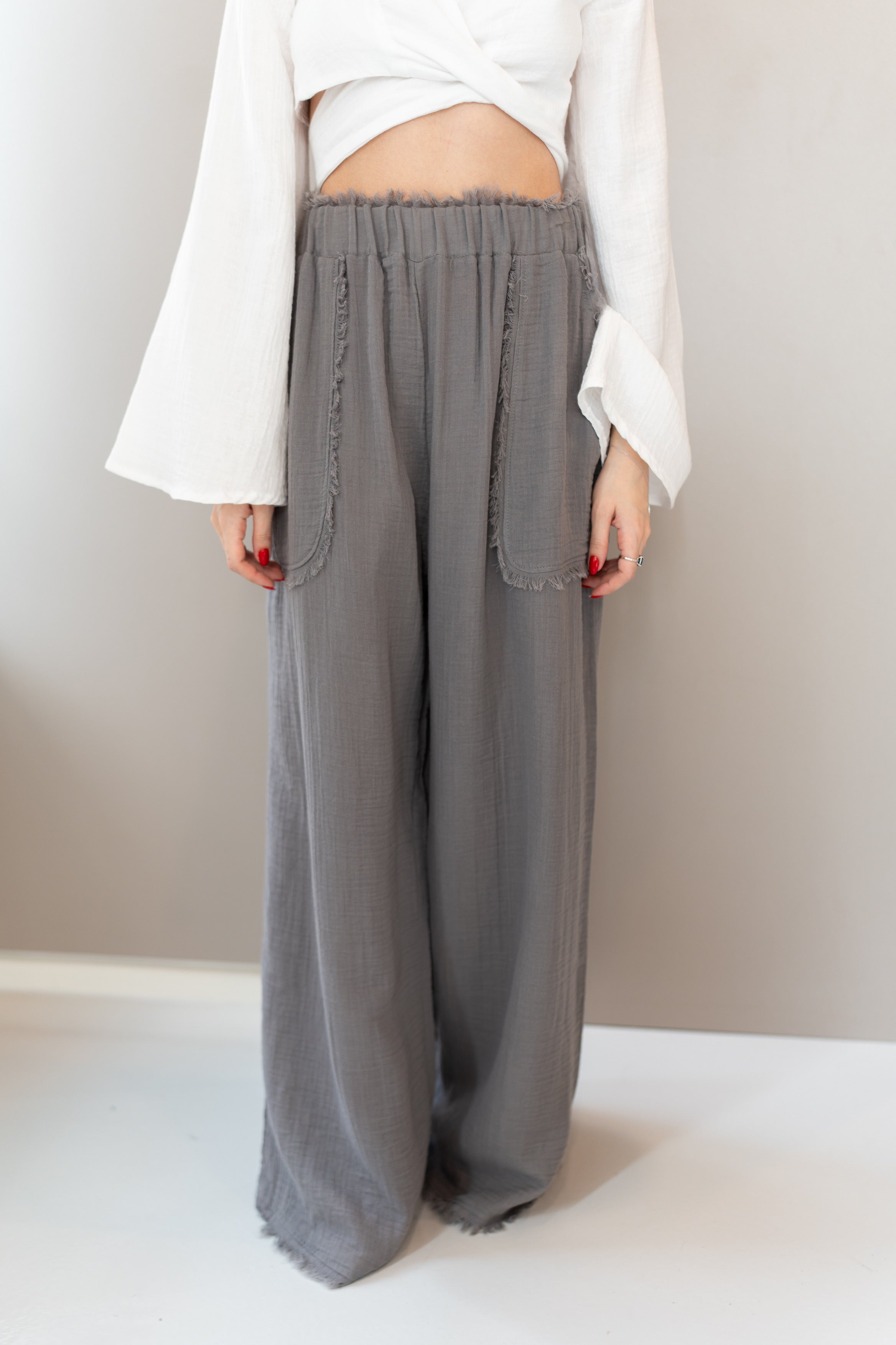 Moonlit Gray Pant
