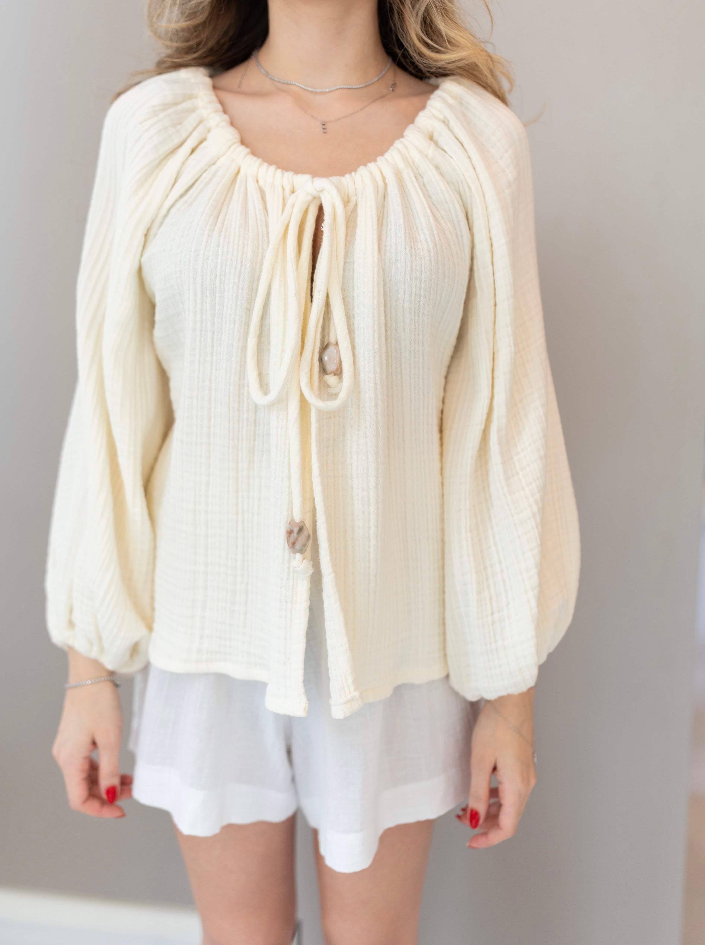 Bree Cream Shirt