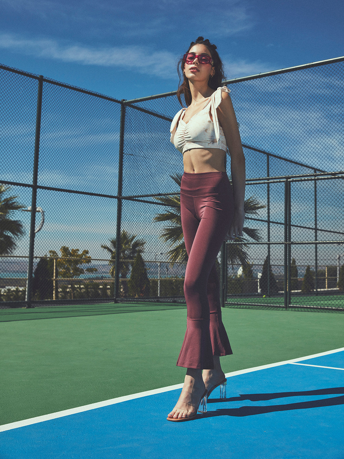 Wonderland Run Leggings | Koyu Purple