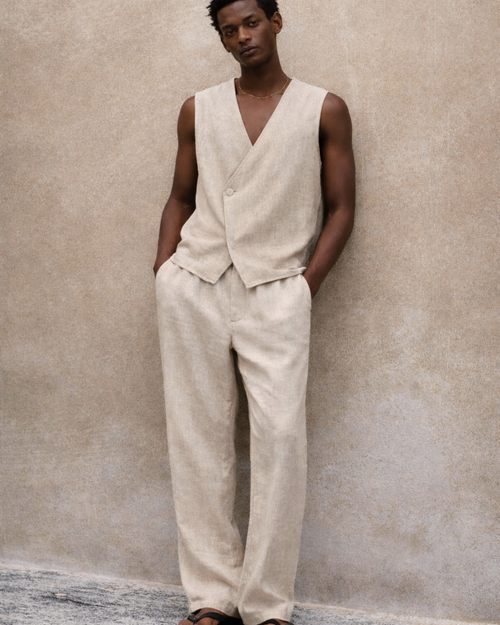 Contour Vest - Beige
