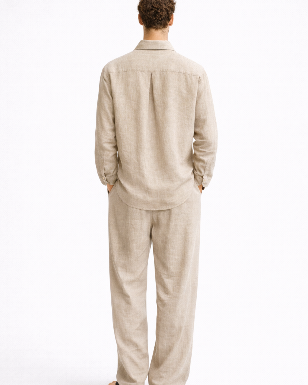 Fold Shirt - Beige