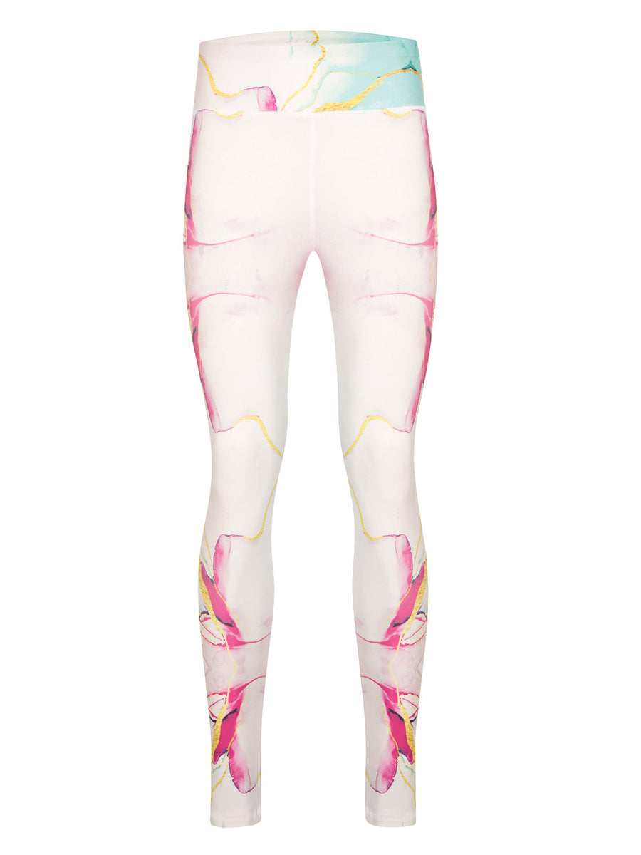 Endurance Printed Leggings - PINK