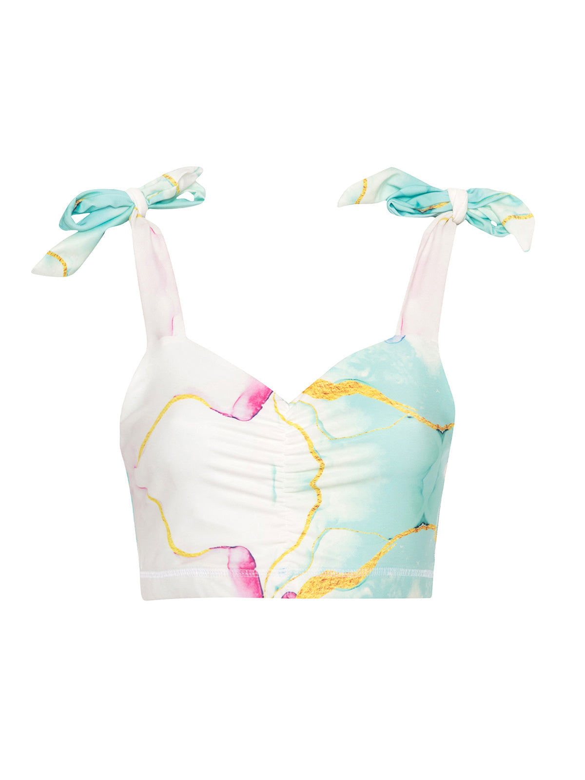 She'S Got Rhythm Crop Loly | Multicolor - Pink