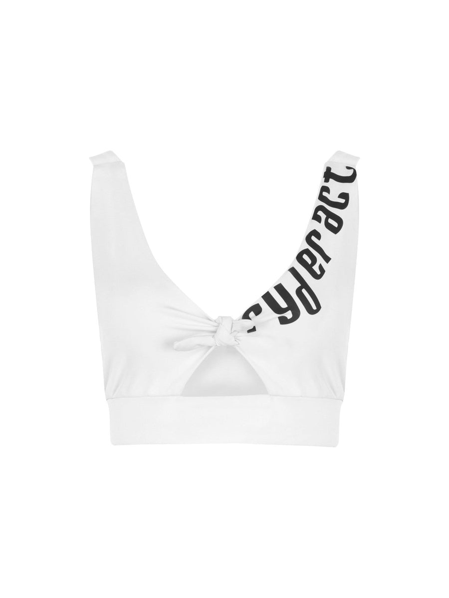 Black Logo Sports Bra