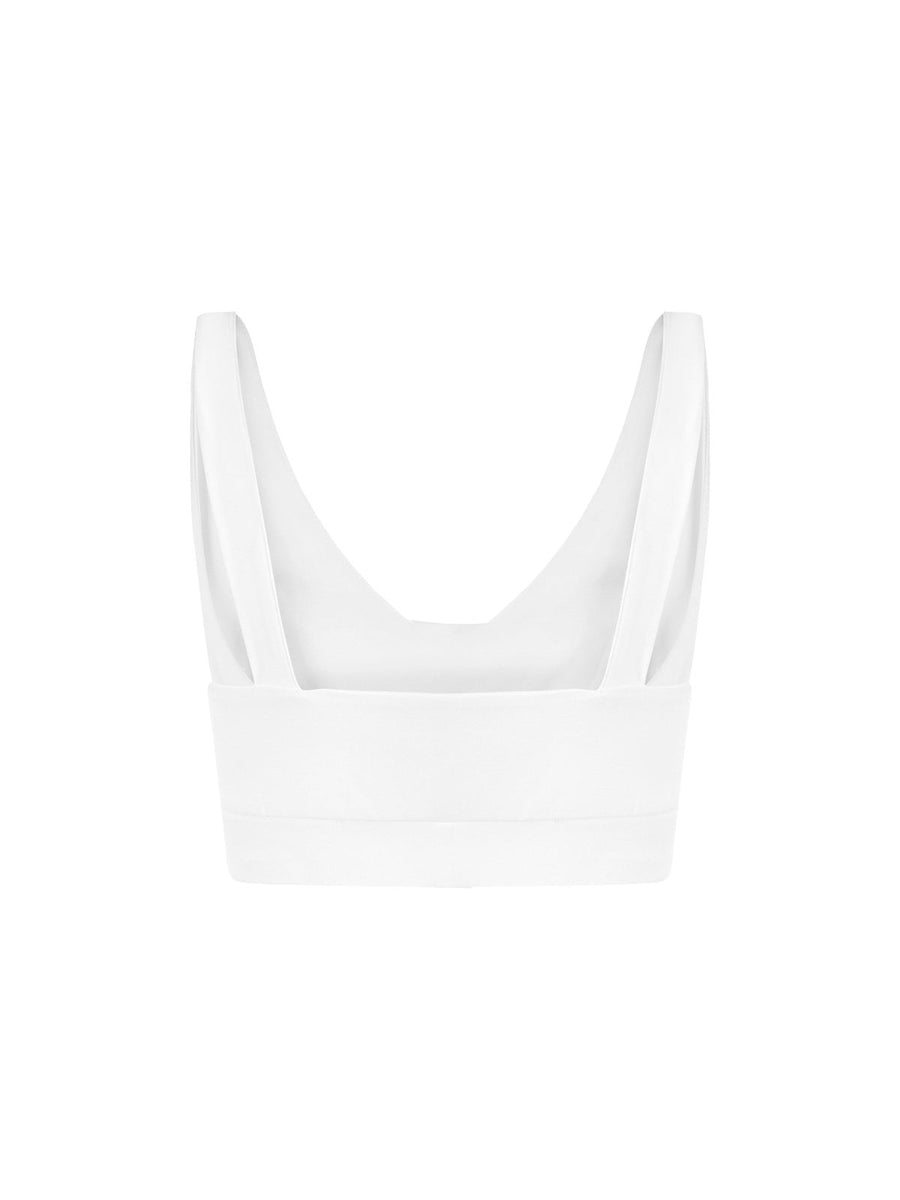 Black Logo Sports Bra